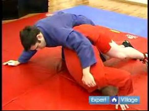 Gelişmiş Sambo Dövüş Sanatları : Sambo Martial Arts Rolling Knee Bar Hareket 