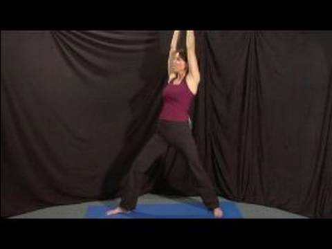Gelişmiş Yoga Poses: Yoga Ters Savaşçı Poz Resim 1