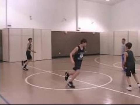 Isınma Gençlik Basketbol Uzanır Ve Tatbikatlar : Gençlik Basketbol Isınma Matkaplar: Üç Adam Örgü Resim 1