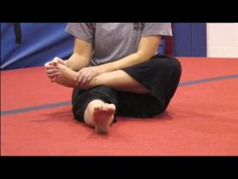 Jimnastik, Esneme Ve Isınma : Nasıl Jimnastik İçin Bir Ayak Bileği Streç Yapmak 