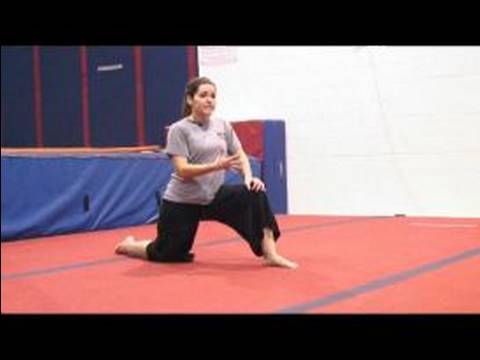 Jimnastik, Esneme Ve Isınma : Nasıl Jimnastik İçin Sol Bölünmüş Bir Streç Yapmak 