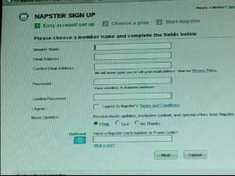 Müzik İndirmek İçin Napster Nasıl Kullanılır : Napster İndirmek Ve Bir Hesap Oluşturmak İçin Nasıl  Resim 1