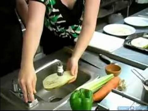 Nasıl Sağlıklı Patlıcan Sandviç Yapmak İçin : Durulama Patlıcan Resim 1