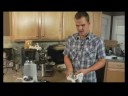 Nasıl Tek Americano Yapmak: Nasıl Espresso Doldurmak İçin Tek Bir Amerikalı İçin Sepet Vurdu