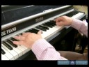Caz Piyano Dersleri, B Binbaşı Anahtarında: Caz Piyano İçinde B Major İçin Göreli Minör Akorları Gelişmiş Resim 3