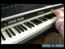 Caz Piyano Dersleri, B Binbaşı Anahtarında: İlk Chords Caz Piyano İçinde B Major İçin Resim 3