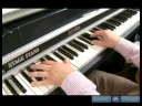 Caz Piyano Dersleri, B Binbaşı Anahtarında: V7 Akorları Caz Piyano İçinde B Major İçin Resim 3