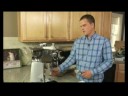 Nasıl Tek Cappucino Yapmak: Nasıl Espresso Doldurmak İçin Tek Bir Cappuccino İçin Sepet Vurdu Resim 3