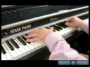 Caz Piyano Dersleri, B Binbaşı Anahtarında: Caz Piyano İçinde B Major İçin Göreli Minör Akorları Gelişmiş Resim 4