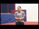 Jimnastik Uzanıyor Ve Sıcak Ups: Stretch Jimnastik İçin Bölünmüş Bir Orta Yapıyor Resim 4