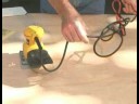 Kullanarak Ve Taşınabilir Bir Elektrik Sander Temizleme: Nasıl Bir Elektrik Sander Torba Boş Resim 4