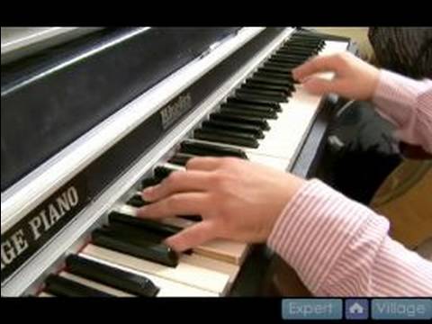 D Büyük Ses Caz Piyano Dersleri : Re Minör Caz Piyano Doğaçlama  Resim 1