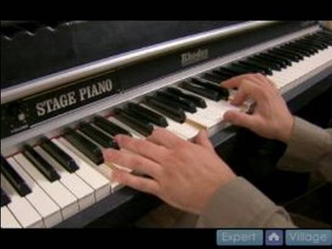 Fa Majör Anahtarı Caz Piyano Dersleri : Fa Majör Caz Piyano İçin Majör Akorları 