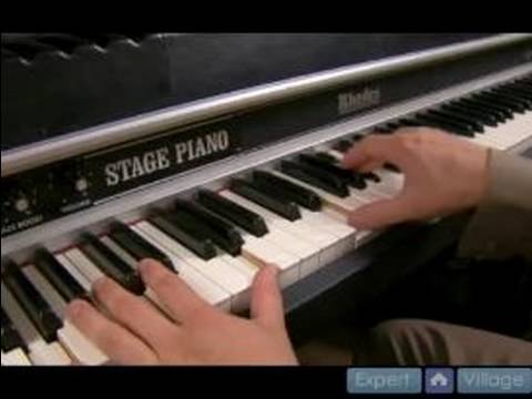 Fa Majör Anahtarı Caz Piyano Dersleri : Iı Fa Majör Piyano İçin Caz Minör Akorlar 