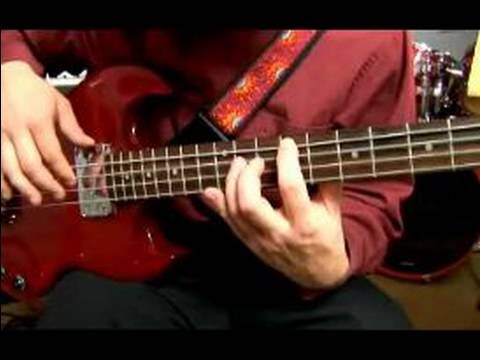 Gelişmiş Si Bemol Bas Gitar : Önlemler Gelişmiş Bas İçin Do Majör Bir Ölçek 1-4 Gitar Resim 1