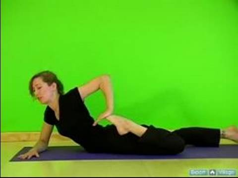 Yoga İçin Bir Köprü Yapmayı: Nasıl Yarım Kurbağa Yoga Pose: Backbending Teknik Gelişmiş Resim 1