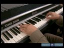 Caz Piyano Dersleri, C Major Anahtarında: 2-5 Akorları Caz Piyano İçinde C Major İçin Resim 4