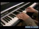 Caz Piyano Dersleri, C Major Anahtarında: Vı Minör Akorları Caz Piyano İçinde C Major İçin Resim 4