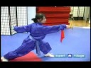 Wushu Teknikleri Gelişmiş : Nasıl Wushu Yay Duruşu Bir İtme Yapmak İçin  Resim 4