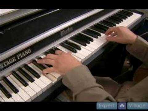 Bb Büyük Ses Caz Piyano Dersleri : Bb Minör Jazz Piyano Akor  Resim 1