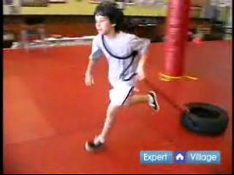 Fonksiyonel Fitness Çocuklar İçin Eğitim : Lastik-Çekin Çocuklar İçin Sprint Fonksiyonel Fitness Resim 1