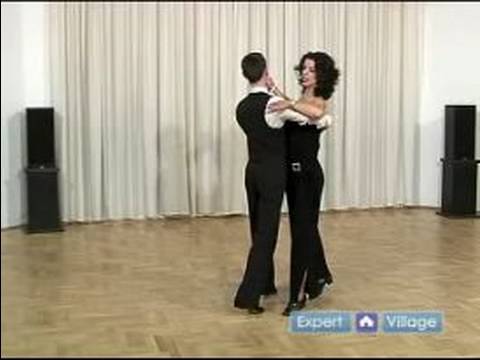 Foxtrot Dansı Nasıl Yapılır : Geri Foxtrot Dans Partneri İle Adım Kaya 
