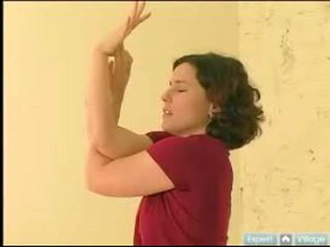 Kilolu İçin Yoga Dersleri : Kilolu İçin Eagle Silah Yoga Pozlar  Resim 1