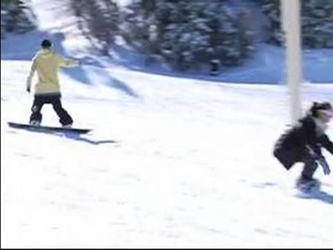 Nasıl Snowboard : Agresif Toeside Snowboard Döner Resim 1