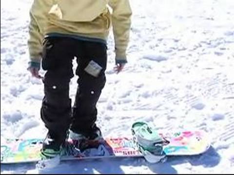 Snowboard : Snowboard Bağlamaları İçine Askısı Nasıl 