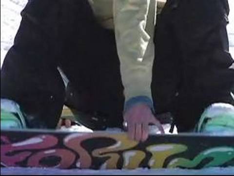 Snowboard Nasıl Yapılır : Bir Snowboard Üzerinde Heelside Ayağa Nasıl 