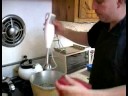 Nasıl Kremalı Mantar Çorbası Yapmak: Mantar Çorbası Krem İçin Malzemeyi Püre Resim 3
