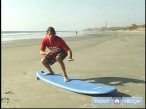 Bir Sörf Tahtası Üzerinde Gözükmesini Nasıl Sörf Yapmayı : 