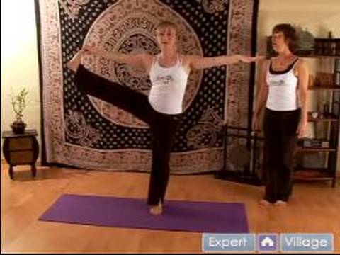 Yoga Pozlar Ve Pozisyonlar : Ayak El Denge Yoga Poz Resim 1
