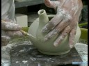 Porselen Çaydanlık Nasıl Yapılır : Porselen Bir Demlik Emzik İçin Delikler Nasıl 
