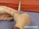 Nasıl Kenevir Takı Yapmak İçin Boncuk Bir Düğüm Kenevir Bilezik Kare Ekleme  Resim 3