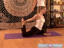 Yoga Pozlar Ve Pozisyonlar : Bir Ayak Güvercin Yoga Pose Bağlı  Resim 3