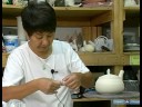 Seramik Demlik Kolu Ginkgo Yaprak Formu Nasıl Çift Cidarlı Çanak Çömlek Yapımı :  Resim 4