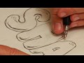 Graffiti Harfleri Çizmek İçin Nasıl Anime & Çizgi Film Karakterleri Çizim :  Resim 4