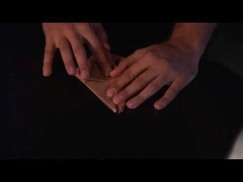 Salyangoz Üssü Yapmak İçin Nasıl Origami Desen Basit : 