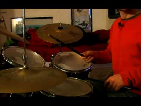 Kaya Davul Dövmek İpuçları: Rock Drum Beats: 1 Bas Davul Ve Ve 2 Ve 3