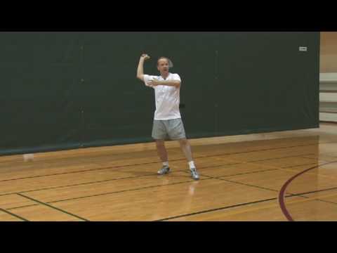 Badminton Teknikleri Gelişmiş : Nasıl Badminton Havai Net Bir Atış İsabet 