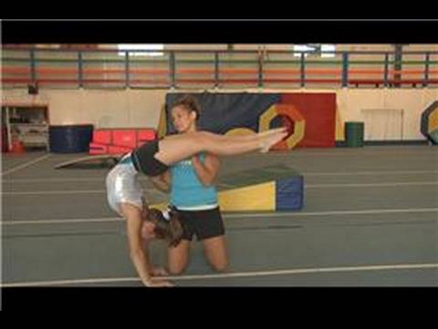 Jimnastik Hareketleri : Nasıl Bir Geri Perende Atma Yapmak  Resim 1
