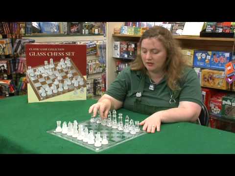Masa Oyunları : Cam Satranç Takımı
