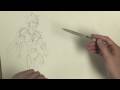 Anime Savaşçı Elbiseleri Çizmek İçin Nasıl Çizim: Çizgi Film & Moda :  Resim 4