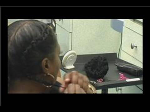 Fransız Kendi Saç Örgüsü Nasıl Yapılır Örgü Saç Stilleri :  Resim 1