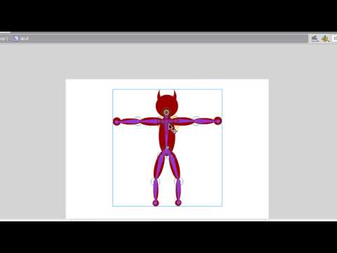 Flash Cs4 Öğretici Animasyon Kemikleri Armeture Katman Ve Movieclip Resim 1