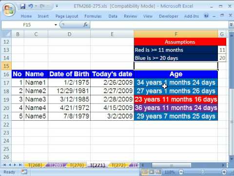 Excel Büyü Hüner # 271: Koşullu Biçim W Etarihli Fonksiyonu Resim 1