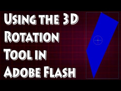 Adobe Flash Cs4 Öğretici-3D Döndürme/çeviri Aracı