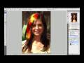 Yt - Photoshop Eğitimi: Değiştirme Saç Rengi: Esmer Sarışın Photoshop Cs3 Eğitimi İçin Resim 4
