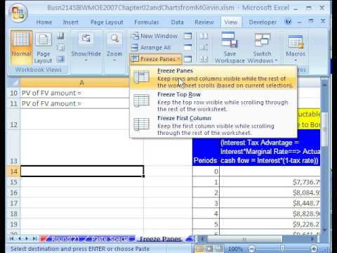 Highline Excel Sınıf 28: Daha Fazla Excel Temelleri Gözden Geçirme Resim 1